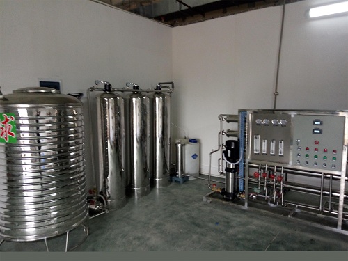 食品廠純凈水設備，反滲透純水設備